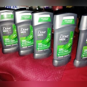 Lot Of 5 Dove Men Care 72H Extra Fresh Antiperspirant Deodorant 🆕